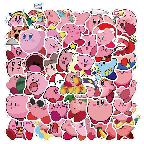 KIRBY Character Cartoon Stickers (25 pc) SO‎ CUTE!!! - Picture 2 of 4